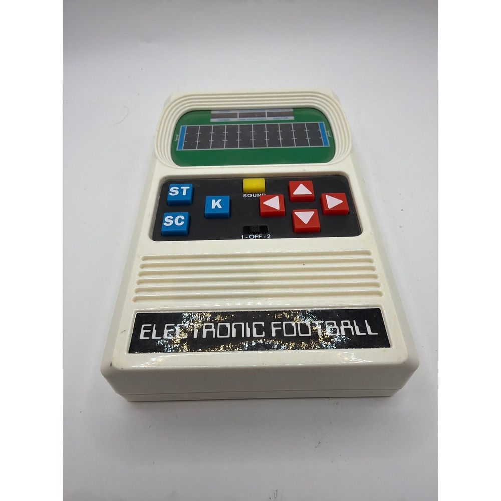 1995 Vintage Mattel Electronic Football‎ Retro Video Game tested works